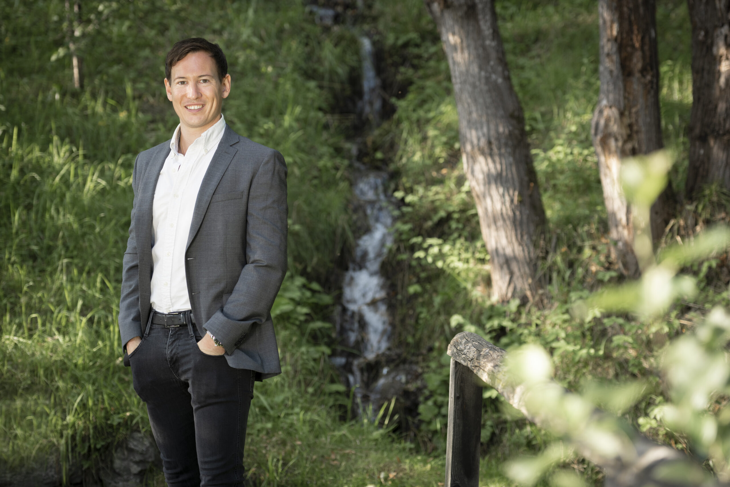 Foto von Dr. Karl Schwaiger in der Natur